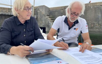 Samenwerkingsovereenkomst met de Waddenvereniging getekend.