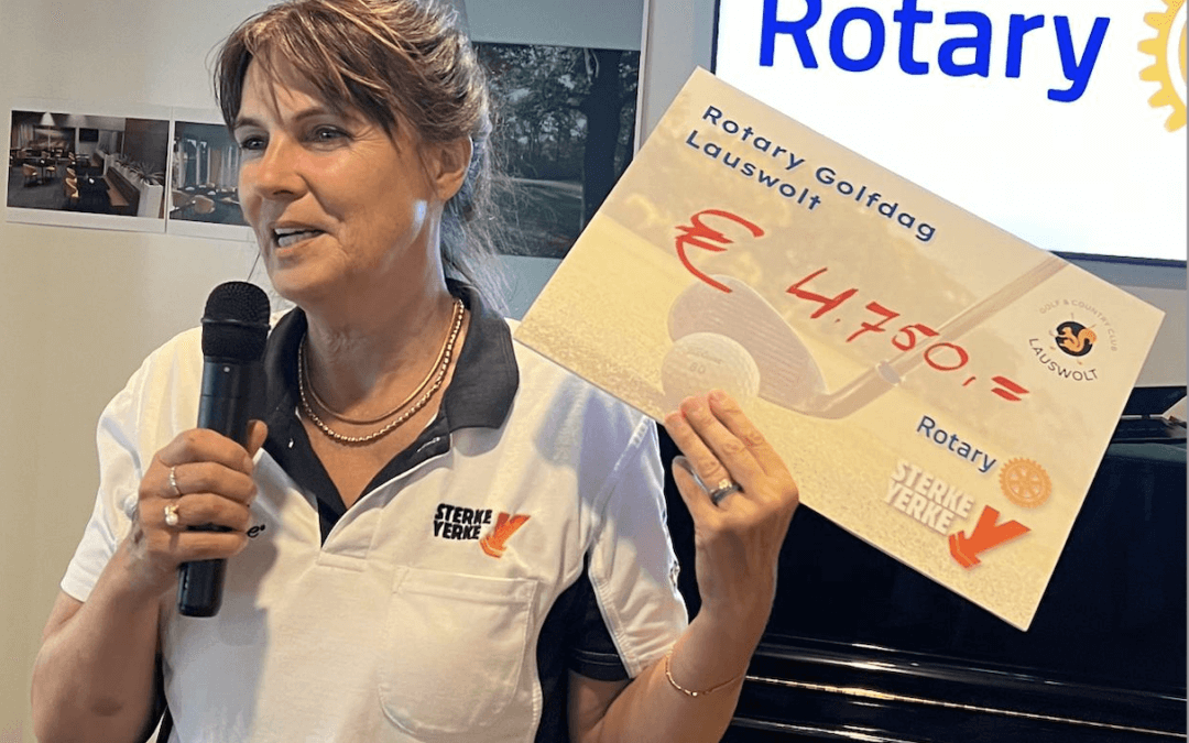 een mooi initiatief en een mooie bijdrage om onze doelen te versterken